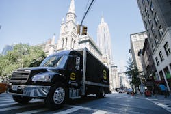 The Harting Roadshow Truck in New York. The Harting Roadshow Truck in New York.