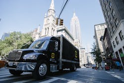 The Harting Roadshow Truck in New York.