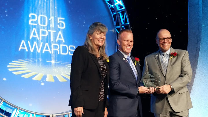 Outstanding Public Transportation System Category – providing 4 million or fewer passenger trips: Connect Transit, Normal, Illinois
