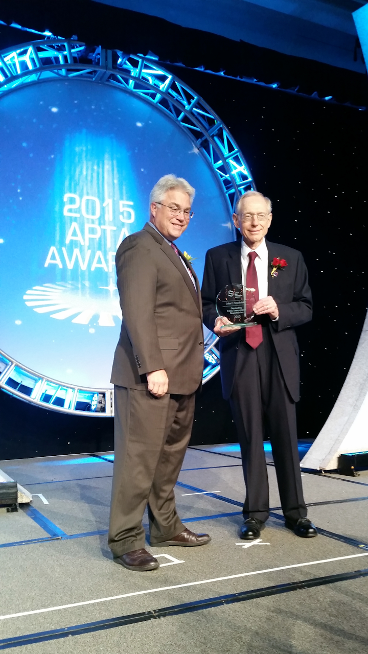 Outstanding Public Transportation Board Member : John C. Spychalski, Ph.D., board chairman, Centre Area Transportation Authority (CATA), State College, Pennsylvania.