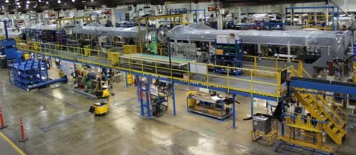 New Flyer facility in Winnipeg, Manitoba.