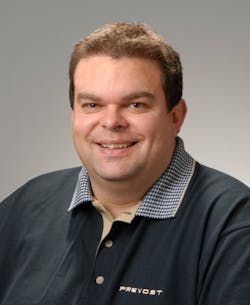 Gendron has been with Prevost for more than 19 years. Gendron has been with Prevost for more than 19 years.