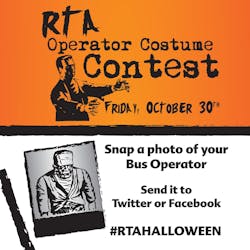 Dayton bus drivers will wear their costumes on their routes Oct. 30, as part of the agency's costume contest. Dayton bus drivers will wear their costumes on their routes Oct. 30, as part of the agency's costume contest.