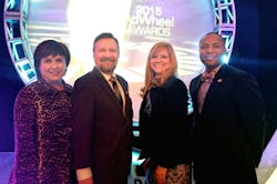 The AdWheel awards are presented by APTA to acknowledge the creative excellence of member public transportation systems and business members in advertising, communications, and marketing. VIA’s promotion of the 20th Youth Art Contest was selected for the First Place Award in the category of Special Events. The AdWheel awards are presented by APTA to acknowledge the creative excellence of member public transportation systems and business members in advertising, communications, and marketing. VIA’s promotion of the 20th Youth Art Contest was selected for the First Place Award in the category of Special Events.