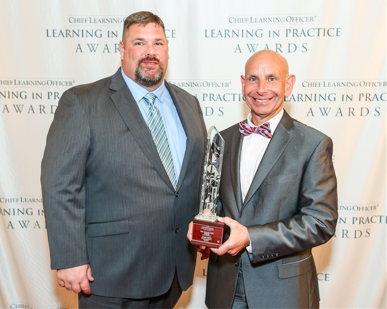 From left to right, Mike Peterson and Joe Malta.