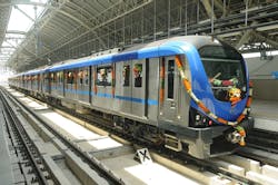 The metro cars will be produced in Alstom’s Sri City train manufacturing facility in India. The signalling system will be jointly supplied by Alstom’s sites in Bangalore, India and Saint-Ouen, France. The metro cars will be produced in Alstom’s Sri City train manufacturing facility in India. The signalling system will be jointly supplied by Alstom’s sites in Bangalore, India and Saint-Ouen, France.