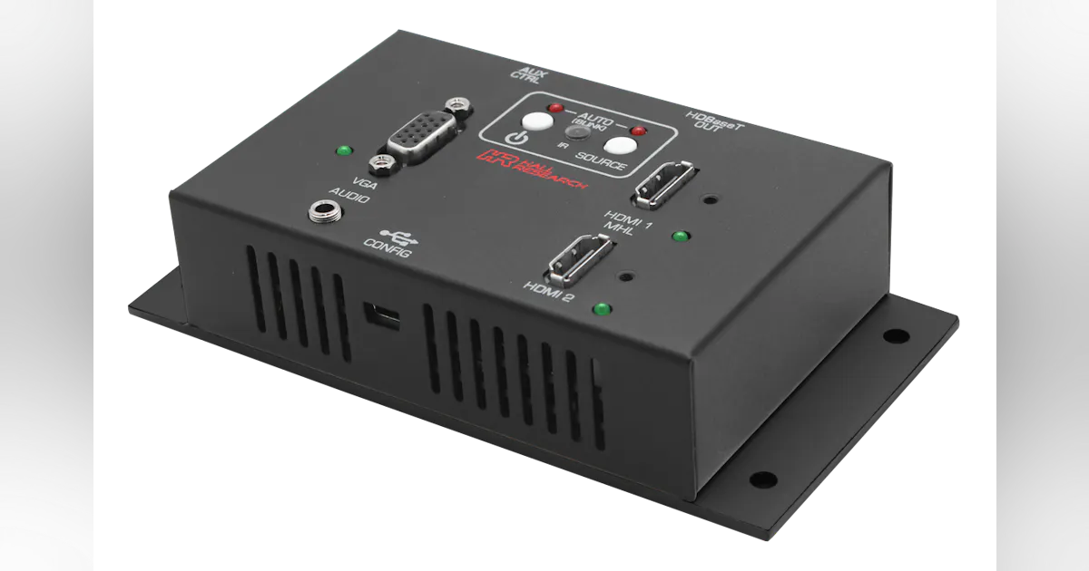 Hall Research Introduces Multi-Input Switcher | Mass Transit