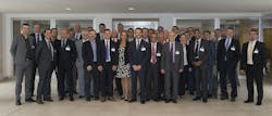 Participants of the IT for Rail Management conference of Trenitalia and IVU in Rome. Participants of the IT for Rail Management conference of Trenitalia and IVU in Rome.