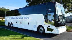 Williams Charters has purchased 10 new Van Hool buses from ABC Companies.