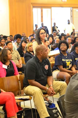 At a Garrett A. Morgan Youth Symposium and College Fair, students get the opportunity to learn from top professionals in the transportation industry.