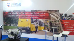 North American companies like Allison Transmission attended FITRANS and use displays showcasing use in the U.S. Transit providers in south an central America look to North America for best practices and products in order to provide better service and decrease emissions.