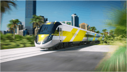 Brightline is the express train travel service that will connect the major cities of south and central Florida along a 235-mile route.