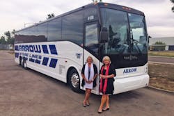 Arrow has taken delivery of two Van Hool buses.