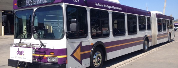 Besides being used on original high volume routes, the buses will also help Des Moinesians enjoy the state fair.