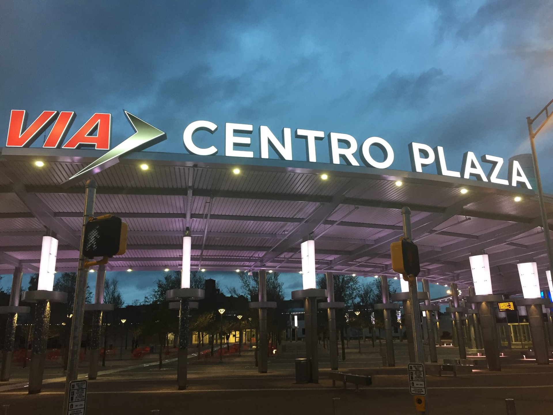 Via Metropolitan Transit held a dedication event on Friday, November 20, to mark the completion of Centro Plaza at Via Villa, the agency&rsquo;s newest transit hub.