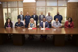 The Jacksonville Transportation Authority issued a proclamation to recognize and honor the men and women at JTA that have served in the United States Armed Forces. The Jacksonville Transportation Authority issued a proclamation to recognize and honor the men and women at JTA that have served in the United States Armed Forces.