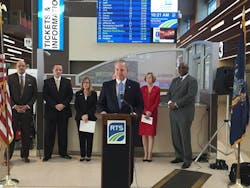 RTS CEO Bill Carpenter discusses the one year anniversary of the RTS Transit Center.