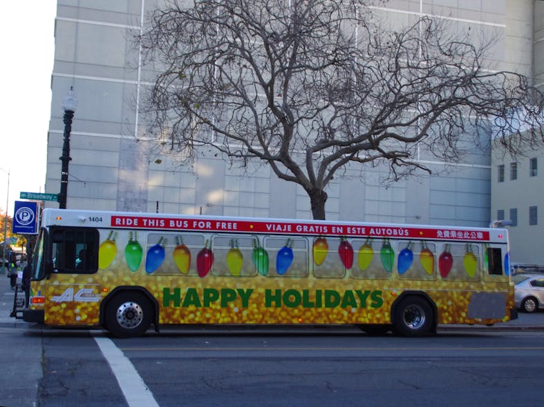 Holidays Come Early for AC Transit Passengers Mass Transit