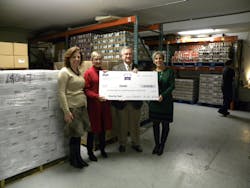 DART presents a check to the DMARC organization. DART presents a check to the DMARC organization.