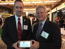 Josh Baker, GLTC CEO, and Chip Badger of Wendel. Josh Baker, GLTC CEO, and Chip Badger of Wendel.