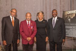The 11th Annual Statewide Tribute to Rosa Parks panelists and hosts from left to right, Dr. Robert Lee Wright, Congressman John Conyers, Jr., Congresswoman Joyce Beatty and Curtis Stitt. The 11th Annual Statewide Tribute to Rosa Parks panelists and hosts from left to right, Dr. Robert Lee Wright, Congressman John Conyers, Jr., Congresswoman Joyce Beatty and Curtis Stitt.
