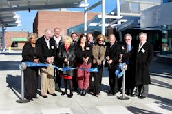 From left to right, Anita Ashford, Blue Water Area Transportation Commission vice-chair and Port Huron City Council member; Ray Straffon, former Blue Water Area Transportation Commission chair; Jim Fisher, former Blue Water Area Transportation Commission chair; Linda Bruckner, Blue Water Area Commission chair and Fort Gratiot Township trustee; Ed Smith, representing Candice Miller, U.S. Representative; Janet Geissler, Michigan Department of Transportation supervisor; Dan Lauwers, Michigan representative; Pauline Repp, mayor of Port Huron; Kirk Steudle, P.E., Michigan Department of Transportation director; Jim Wilson, Blue Water Area Transit general manager; and Cliff Schrader, former Blue Water Area Transportation Commission vice-chair. From left to right, Anita Ashford, Blue Water Area Transportation Commission vice-chair and Port Huron City Council member; Ray Straffon, former Blue Water Area Transportation Commission chair; Jim Fisher, former Blue Water Area Transportation Commission chair; Linda Bruckner, Blue Water Area Commission chair and Fort Gratiot Township trustee; Ed Smith, representing Candice Miller, U.S. Representative; Janet Geissler, Michigan Department of Transportation supervisor; Dan Lauwers, Michigan representative; Pauline Repp, mayor of Port Huron; Kirk Steudle, P.E., Michigan Department of Transportation director; Jim Wilson, Blue Water Area Transit general manager; and Cliff Schrader, former Blue Water Area Transportation Commission vice-chair.