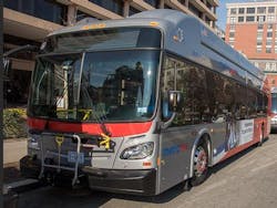 Metro is replacing 295 buses in 2015: 274 standard buses that are 40 feet in length, plus an additional 21 60-foot articulated buses that began service in November along 16th Street, 14th Street and Georgia Ave NW. Metro is replacing 295 buses in 2015: 274 standard buses that are 40 feet in length, plus an additional 21 60-foot articulated buses that began service in November along 16th Street, 14th Street and Georgia Ave NW.