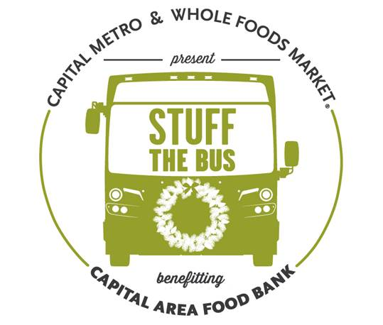Capital Metro is holding its fourth annual Stuff the Bus food drive in December.