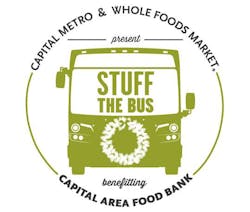 Capital Metro is holding its fourth annual Stuff the Bus food drive in December. Capital Metro is holding its fourth annual Stuff the Bus food drive in December.