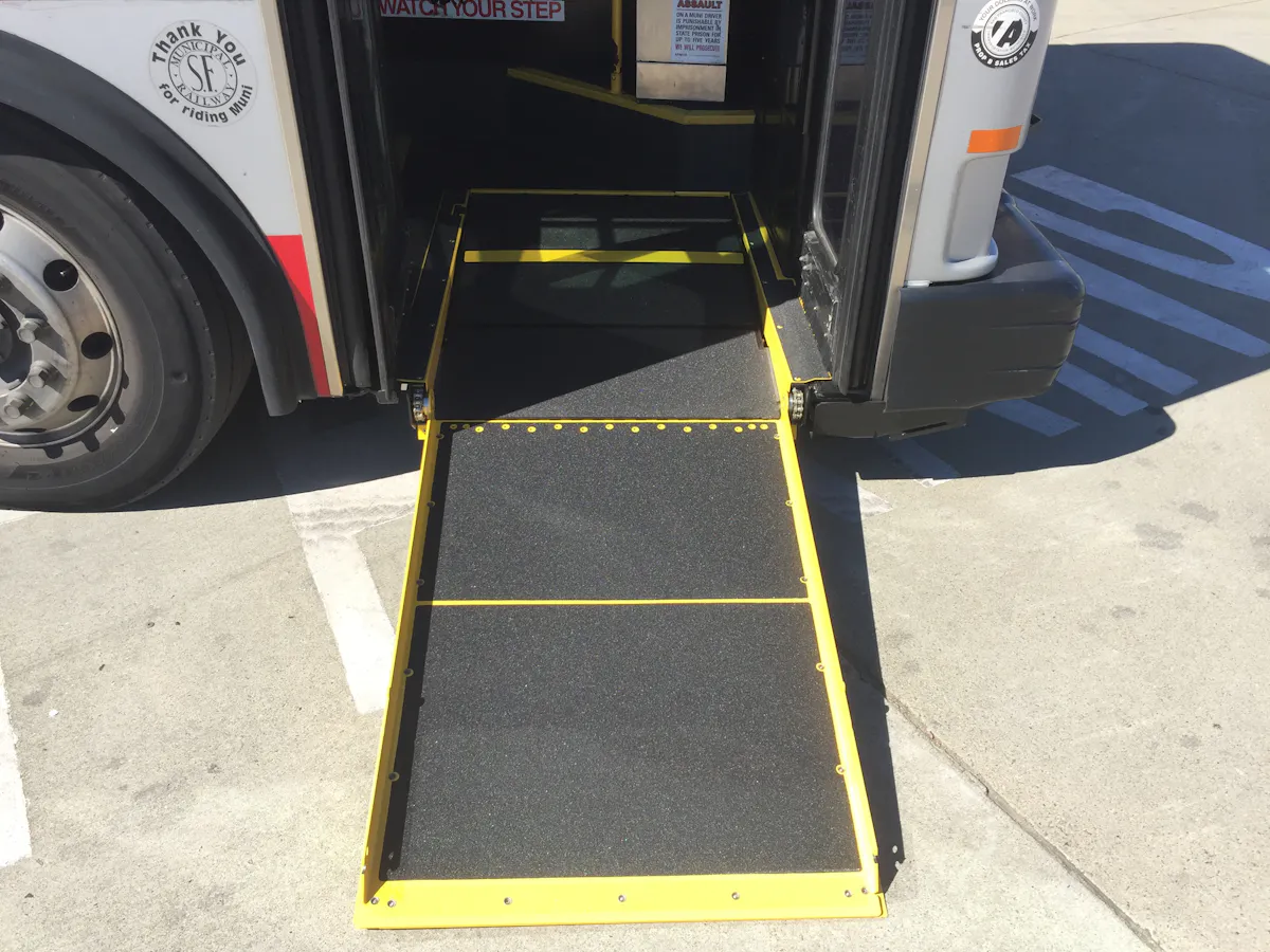 CCW Finalizes Installation of Ramps on SFMTA buses | Mass Transit