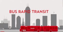 IndyGo is developing a bus rapid transit system through Indianapolis. IndyGo is developing a bus rapid transit system through Indianapolis.