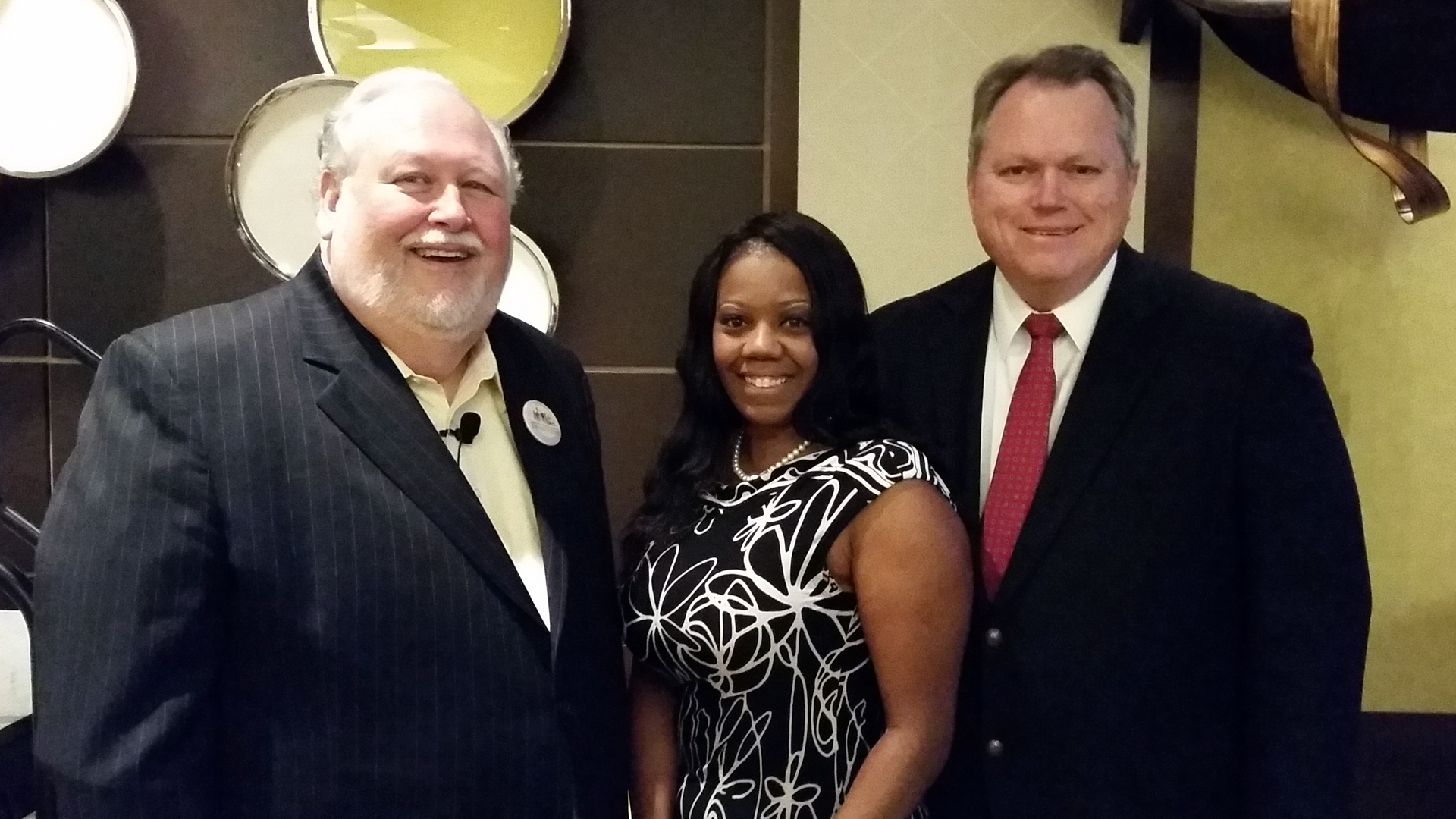 Morgan Lyons, chair, APTA Marketing & Communications Committee; Valerie J. McCall, chair, APTA; Scott Smith, interim CEO, Valley Metro