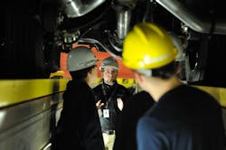 As part of its engineering outreach efforts, Bendix welcomed nearly 50 middle and high school students to its Elyria headquarters on February 15 for its annual Discover Engineering event. As part of its engineering outreach efforts, Bendix welcomed nearly 50 middle and high school students to its Elyria headquarters on February 15 for its annual Discover Engineering event.
