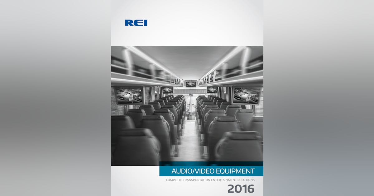 REI Releases Comprehensive Catalog of Audio/Video Equipment Mass Transit