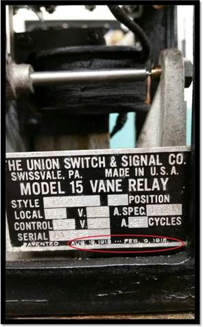 An MBTA rail line signal dating back to 1915. Investments in upgrading such aging technology will be aided by savings in the T's operating budget.
