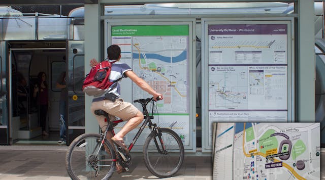 Touchscreen kiosks should provide the correct information hierarchy for transit in a way that helps transit riders get the information they want and need.