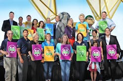 Top row, first from left, Phoenix Mayor Greg Stanton; seventh from left, Phoenix Council member Daniel Valenzuela; eighth from left, Phoenix Vice Mayor Kate Gallego; far right, Valley Metro Interim CEO Scott Smith. Top row, first from left, Phoenix Mayor Greg Stanton; seventh from left, Phoenix Council member Daniel Valenzuela; eighth from left, Phoenix Vice Mayor Kate Gallego; far right, Valley Metro Interim CEO Scott Smith.