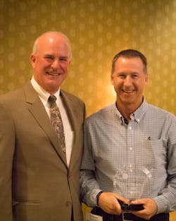 Curb the Congestion Champion of the Year Eric Blanchet with Community Transit CEO Emmett Heath. Curb the Congestion Champion of the Year Eric Blanchet with Community Transit CEO Emmett Heath.