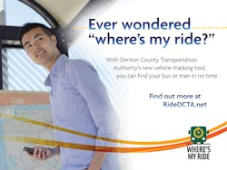 A text stop prediction feature allows passengers to text their Stop ID to 98458 to receive the estimated arrival time of their Connect bus or A-train. A text stop prediction feature allows passengers to text their Stop ID to 98458 to receive the estimated arrival time of their Connect bus or A-train.