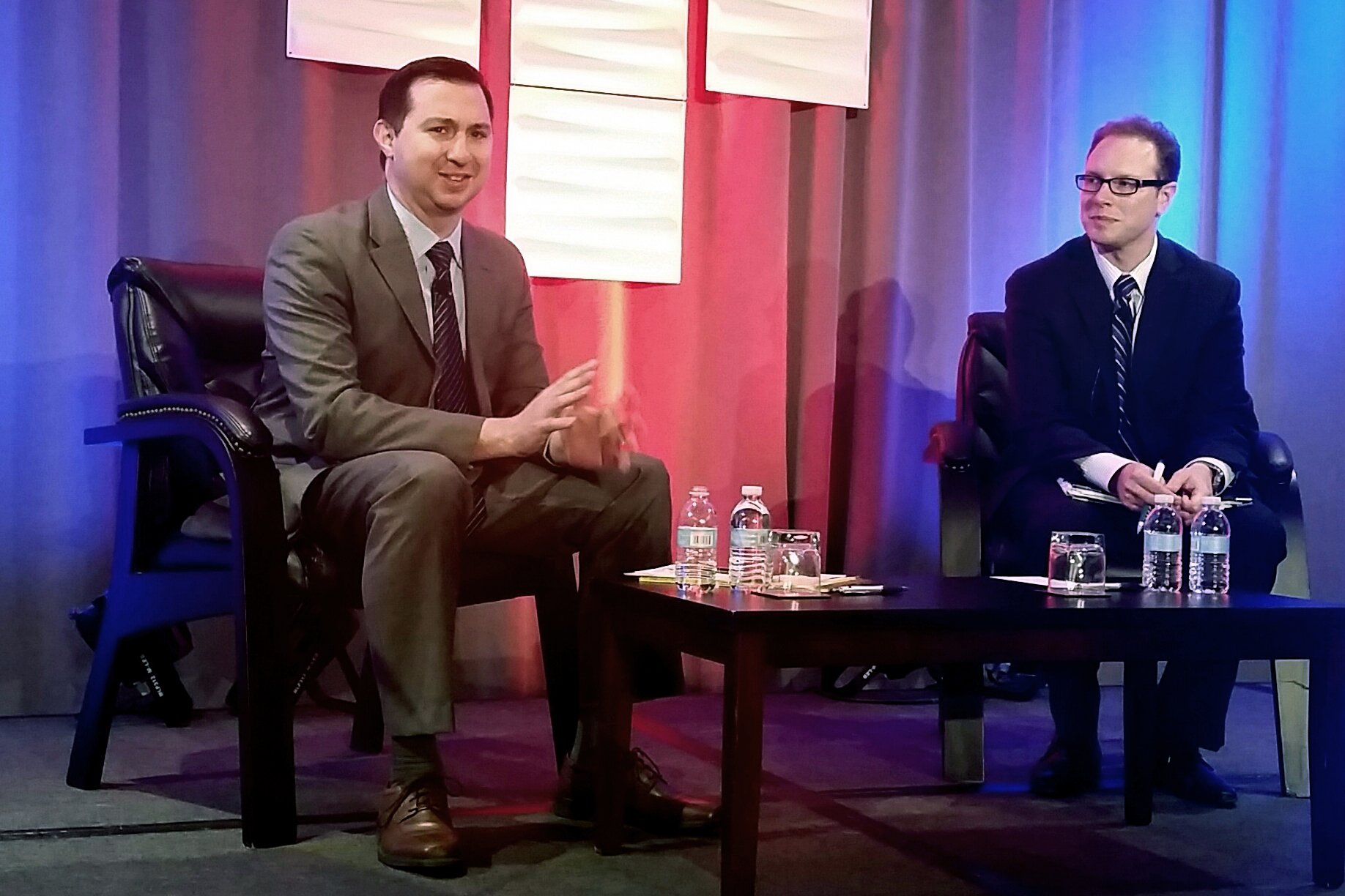 David Wasserman, election analyst with The Cook Political Report, and Nathan Gonzales, editor and publisher of the Rothenberg & Gonzales Political Report.