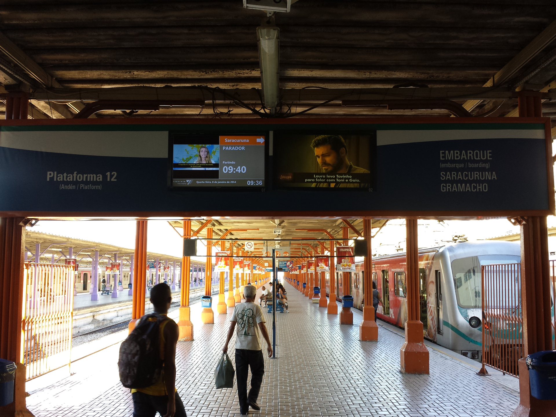 Harman in use at SuperVia train station in Rio de Janeiro.