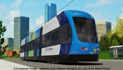 The first Liberty Streetcar is scheduled to deliver to Oklahoma City in the fourth quarter of 2017, with four successive deliveries taking place in the first half of 2018. The first Liberty Streetcar is scheduled to deliver to Oklahoma City in the fourth quarter of 2017, with four successive deliveries taking place in the first half of 2018.