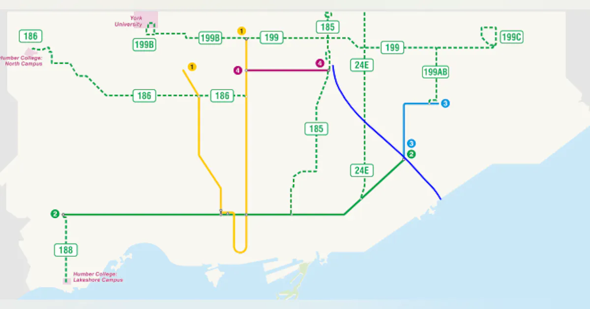 Toronto Bus Routes TTC Introduces New Express Bus Service | Mass Transit