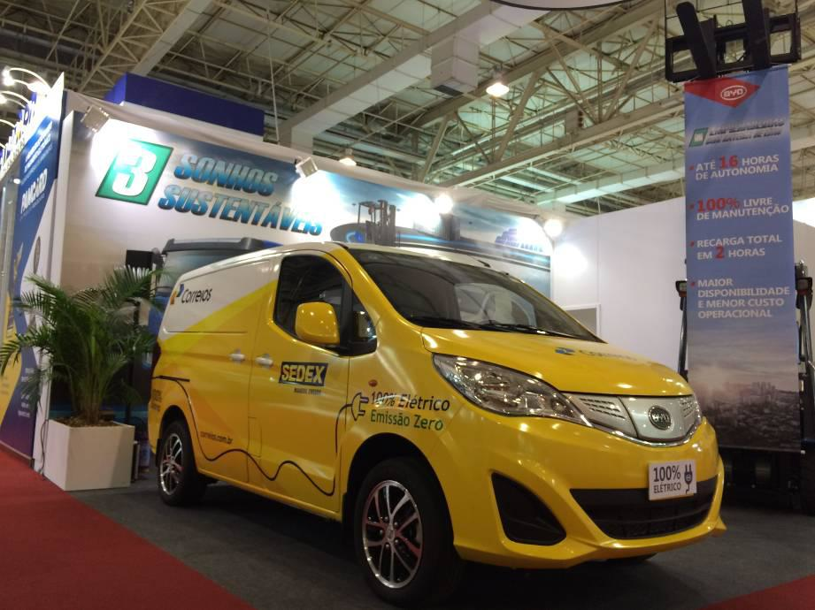 BYD s T3 debut in Intermodal Exhibition.