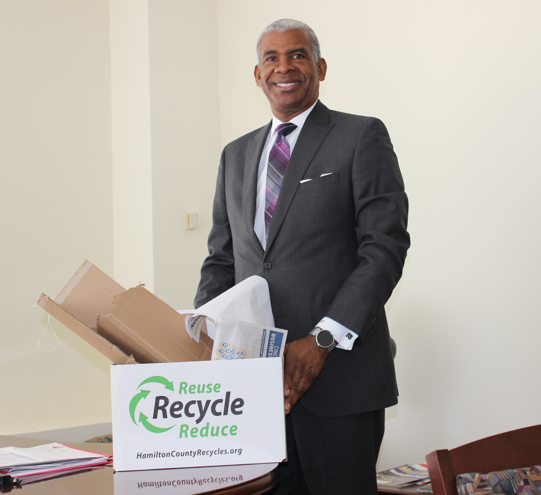 Cincinnati Metro CEO & General Manager Dwight A. Ferrell proves that at Metro sustainability is a key part of its business model from the top down.