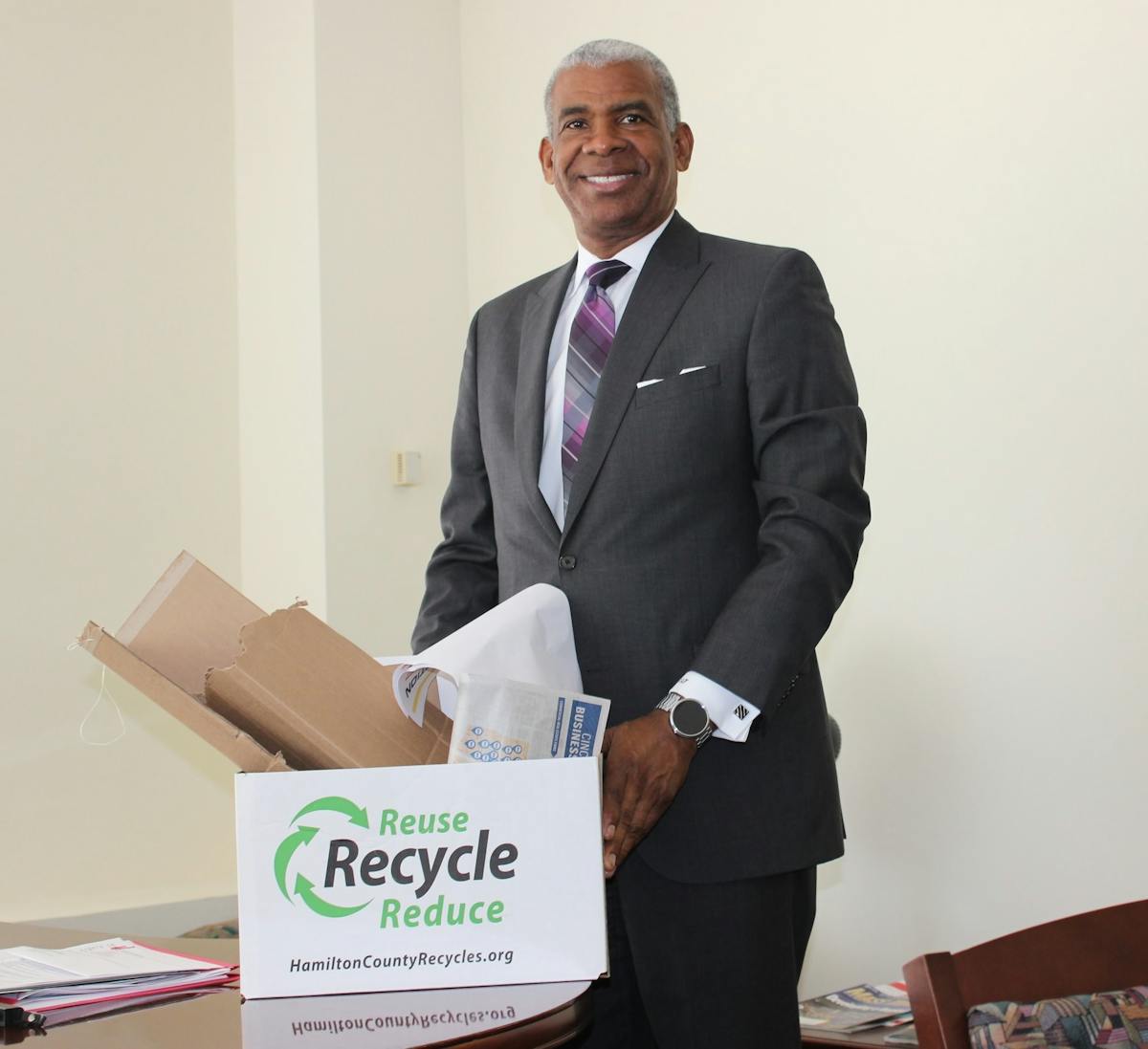 Cincinnati Metro CEO &amp; General Manager Dwight A. Ferrell proves that at Metro sustainability is a key part of its business model from the top down.