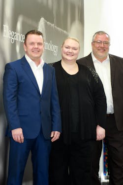 From left to right: Director of Group Business Development, Terry Colbert; Business Development Director Asia Pacific, Brigitte Heimrath; and Group Sales & Marketing Director, Andrew Schofield. From left to right: Director of Group Business Development, Terry Colbert; Business Development Director Asia Pacific, Brigitte Heimrath; and Group Sales & Marketing Director, Andrew Schofield.