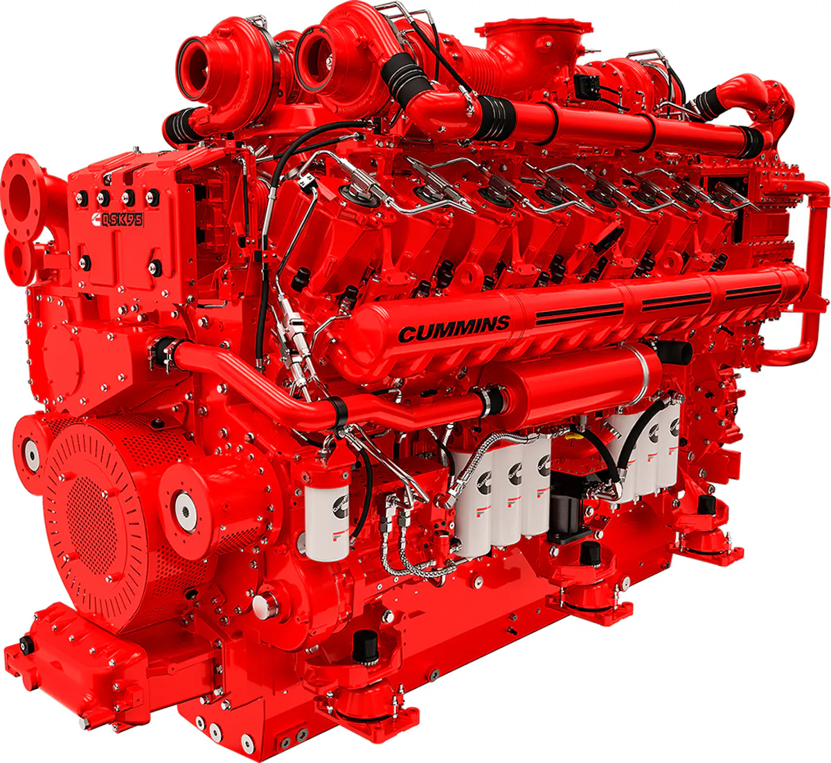 QSK95 Engine for Rail | Mass Transit