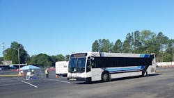 Danny Schmidt of Ben Franklin competes in the 2016 International Bus Roadeo in Charlotte, North Carolina. Danny Schmidt of Ben Franklin competes in the 2016 International Bus Roadeo in Charlotte, North Carolina.