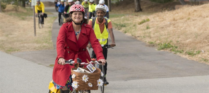 As part of National Bike Month in May, the Bike Commuter of the Year Award recognizes a bike commuter in each county for inspiring others in their communities to ride their bicycles, too.